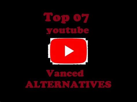 youtube vanced alternative reddit.